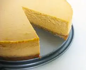 October - Pumpkin Cheesecake